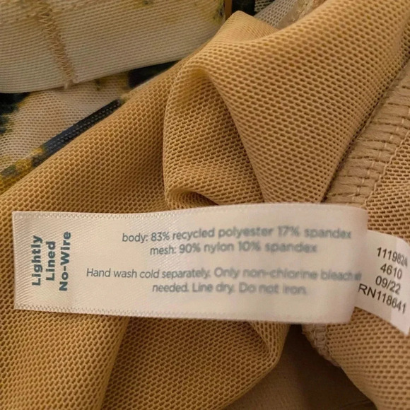 SWIM BY CACIQUE Fly Away tie dye print style swim dress faux wrap NEW size 28 - Picture 9 of 11